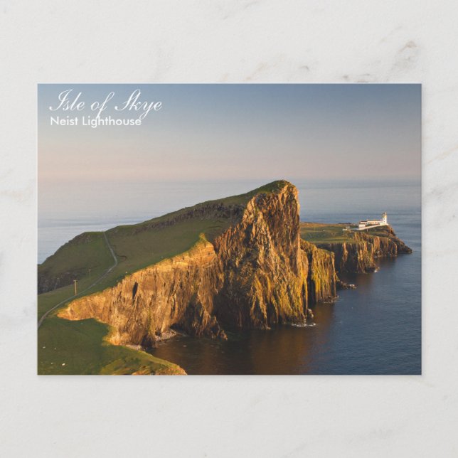 Schottland - Ansichtskarte für den Leuchtturm Neis Postkarte (Vorderseite)