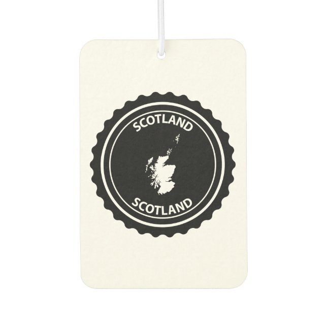 Schottland Autolufterfrischer (Vorderseite)