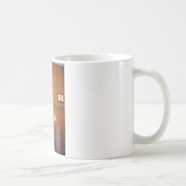 Schottland Bagpipe Tartan Kariertes Musikinstrumen Tasse (Rechts)