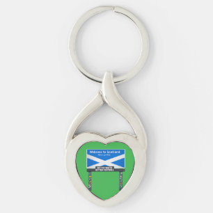 Schottland Besuch Reise schottisches Geschenk Schlüsselanhänger