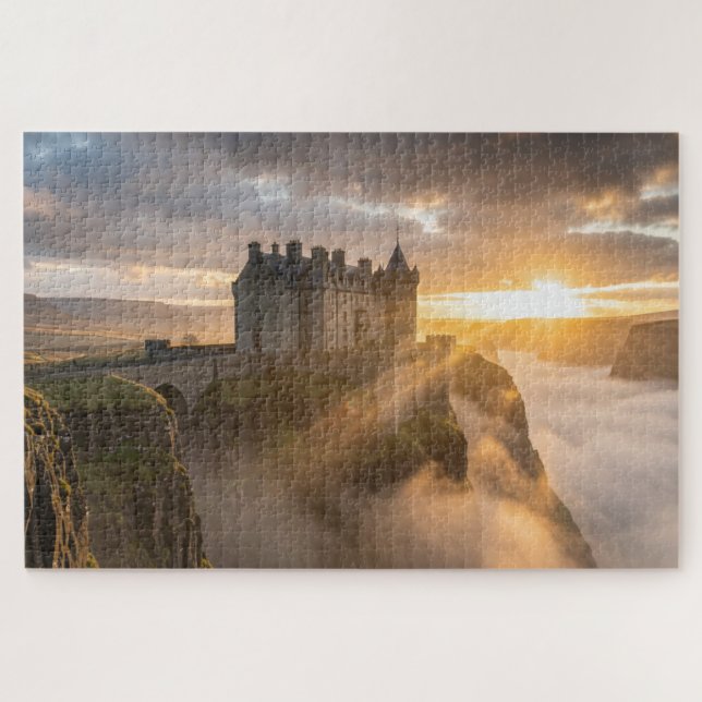 Schottland-Burg-Puzzle Puzzle (Horizontal)