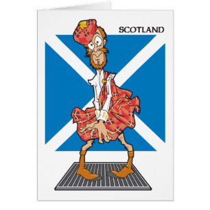 Schottland-Cartoon