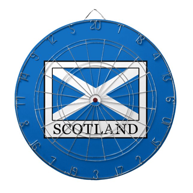 Schottland Dartscheibe (vorne)