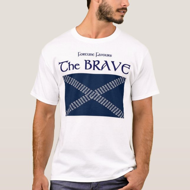 Schottland das tapfere T-Shirt (Vorderseite)