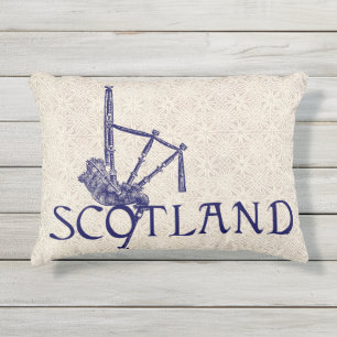 Schottland-Dudelsäcke, Scottish-Entwurf Kissen Für Draußen