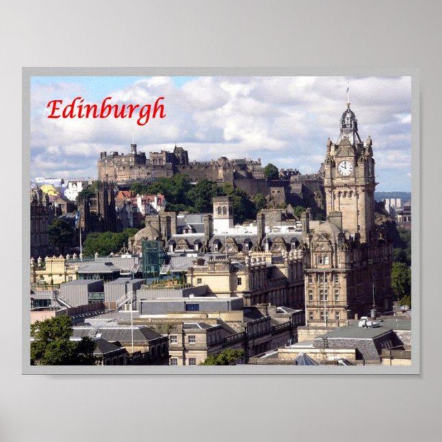 Schottland - Edinburgh - Poster (Vorne)