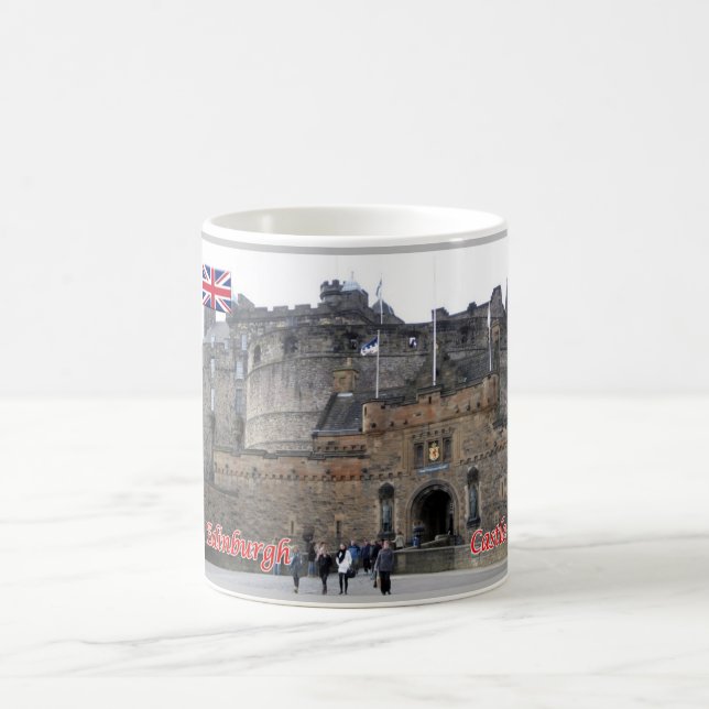 Schottland - Edinburgh - Schloss - Kaffeetasse (Mittel)