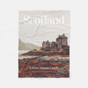 Schottland, Eilean Donan Castle, Schottland Poster Fleecedecke