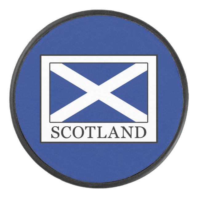 Schottland Eishockey Puck (Vorderseite)