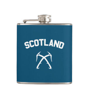 Schottland Eisklettern Flachmann