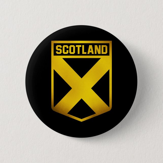 Schottland-Emblem Button (Vorderseite)
