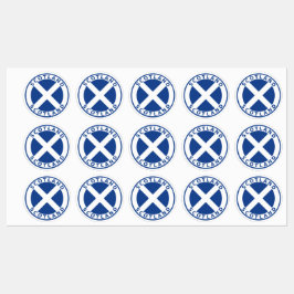 Schottland Etiketten