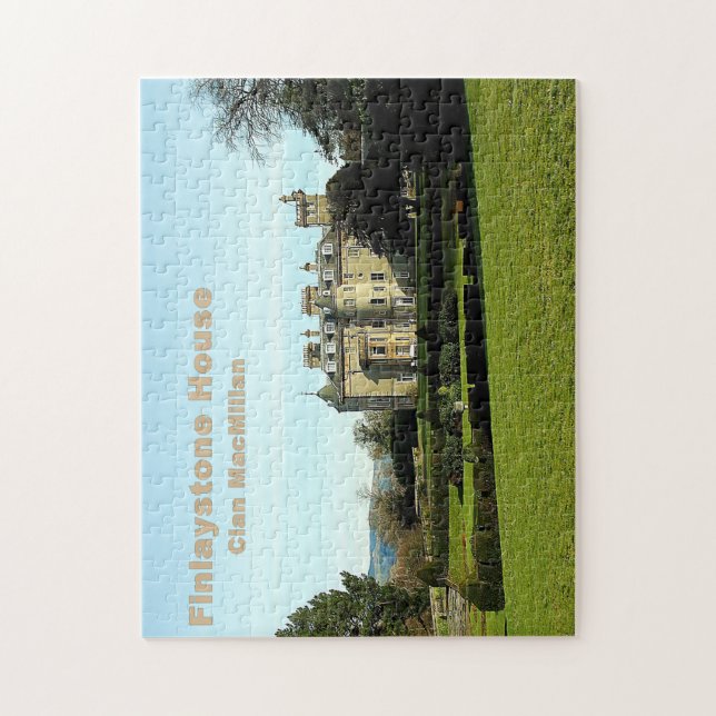 Schottland Finlaystone House - MacMillan Clan Puzzle (Vertikal)