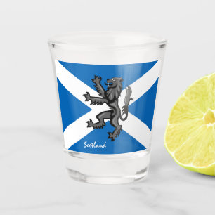 Schottland Flag & Schottland Country Patriot / spo Schnapsglas