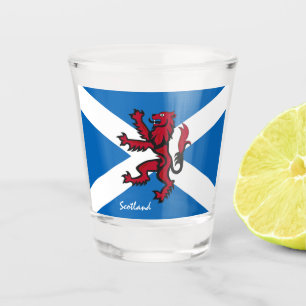 Schottland Flag & Schottland Country Patriot / spo Schnapsglas