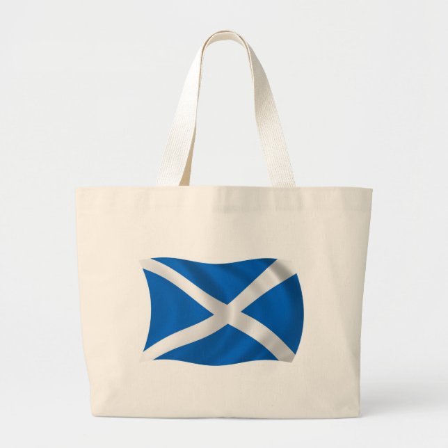 Schottland Flag Tote Bag Jumbo Stoffbeutel (Vorne)