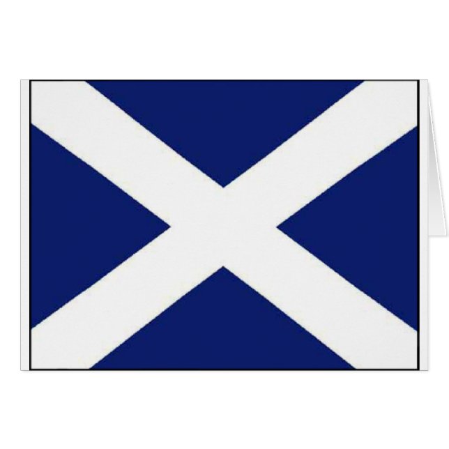 SCHOTTLAND-FLAGGE (Vorderseite (Horizontal))