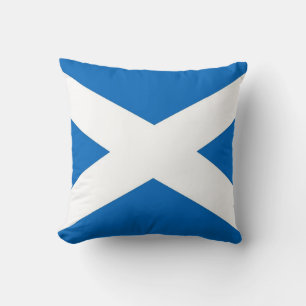 Schottland-Flagge auf amerikanischem MoJo-Pillow Kissen