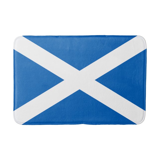 Schottland-Flagge Badematte (Vorderseite)