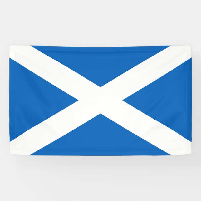 Schottland-Flagge Banner (Horizontal)