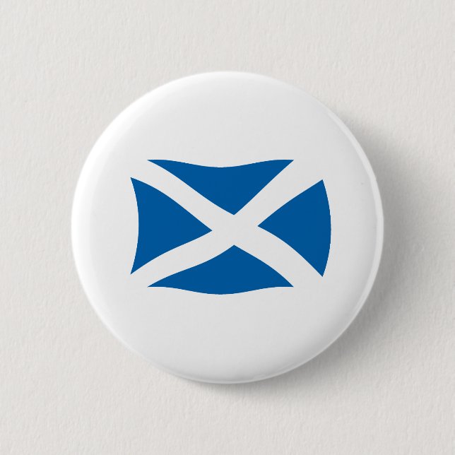 Schottland-Flagge-Button Button (Vorderseite)