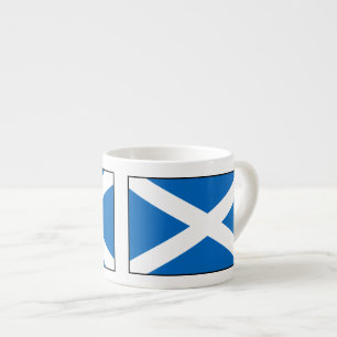 Schottland-Flagge Espressotasse