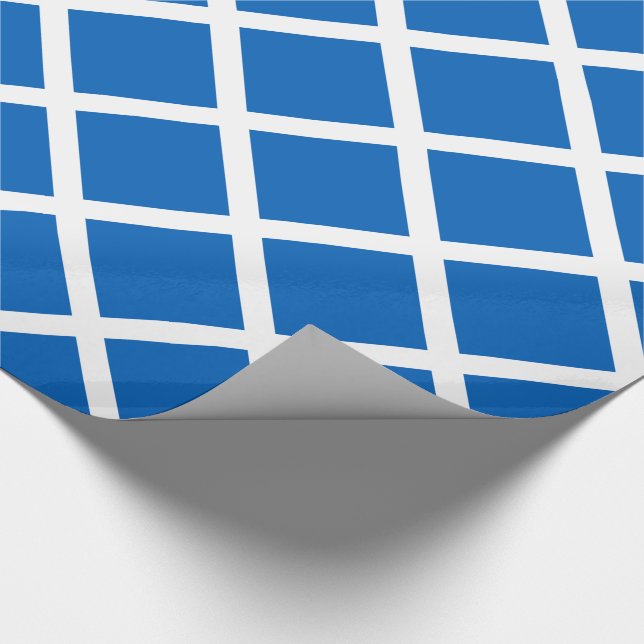 Schottland-Flagge Geschenkpapier (Ecke)