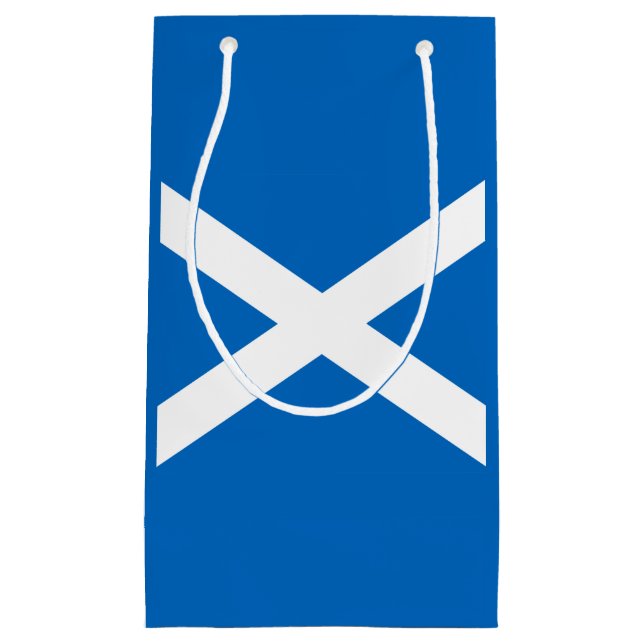 Schottland-Flagge Kleine Geschenktüte (Vorderseite)