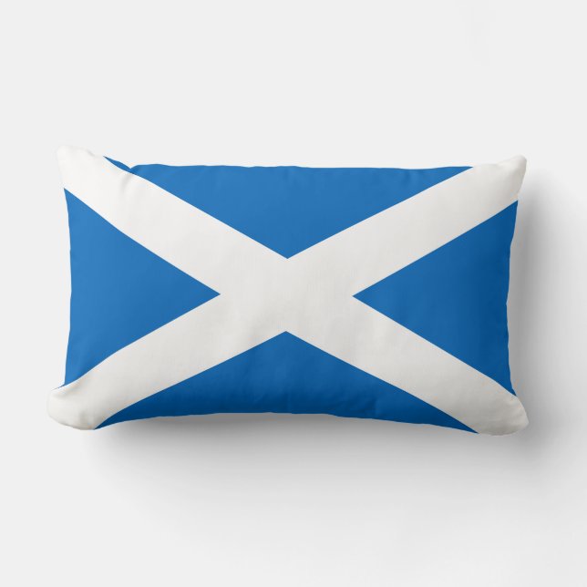 Schottland-Flagge Lendenkissen (Vorderseite)