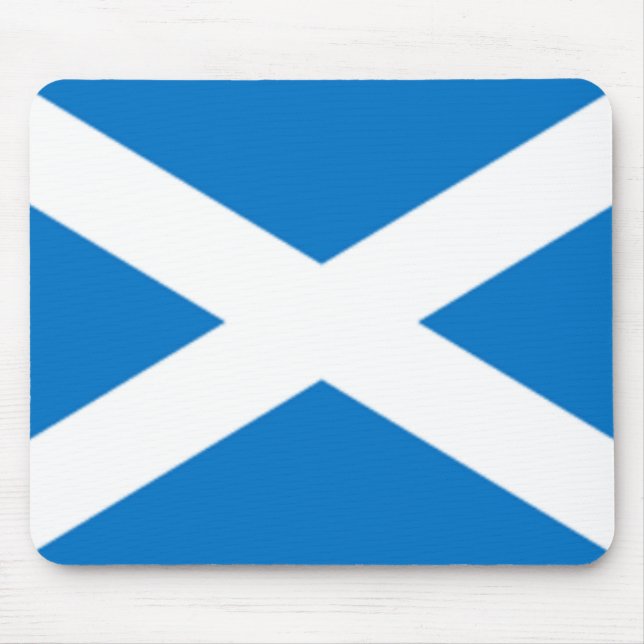 Schottland-Flagge Mousepad (Vorne)