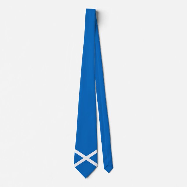 Schottland-Flagge Neck Tie Krawatte (Vorderseite)