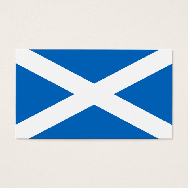 Schottland-Flagge - Schottische Flagge Souvenir (Vorderseite)