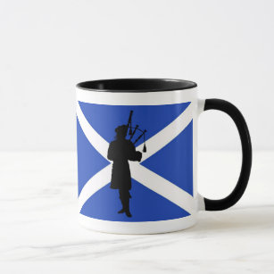 Schottland-Flagge, schottische Tasse
