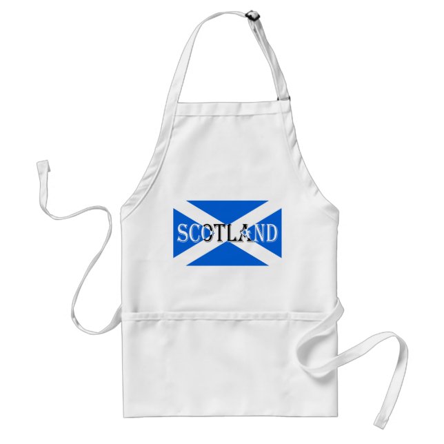 Schottland flagge Schottland Inverted aprcn Schürze (Vorne)