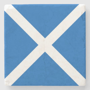Schottland-Flagge Steinuntersetzer