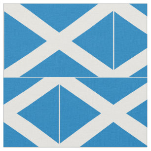 Schottland-Flagge Stoff