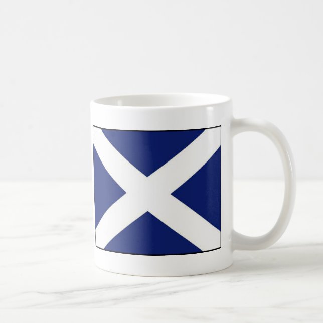 SCHOTTLAND-FLAGGE TASSE (Rechts)