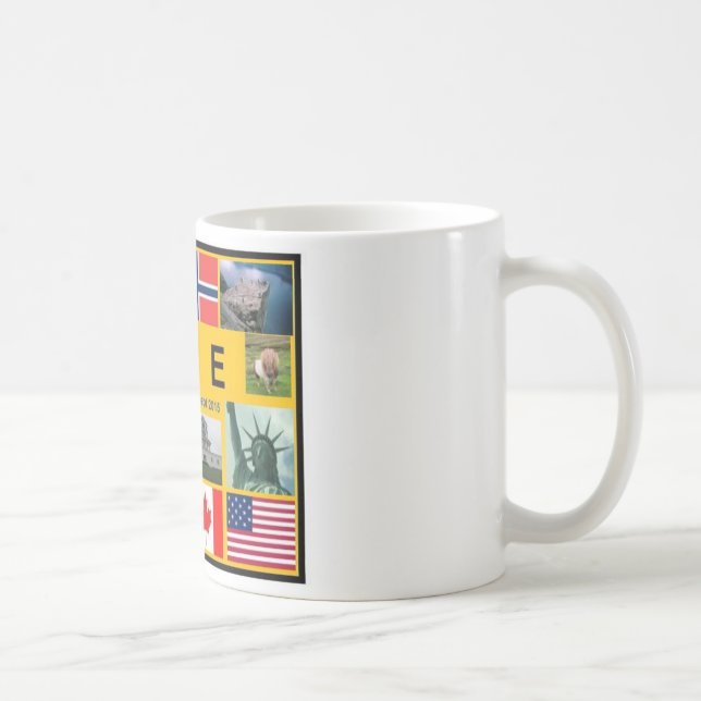 Schottland-Flaggen-Tasse Kaffeetasse (Rechts)
