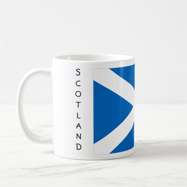 Schottland-Flaggen-Tasse Tasse (Links)