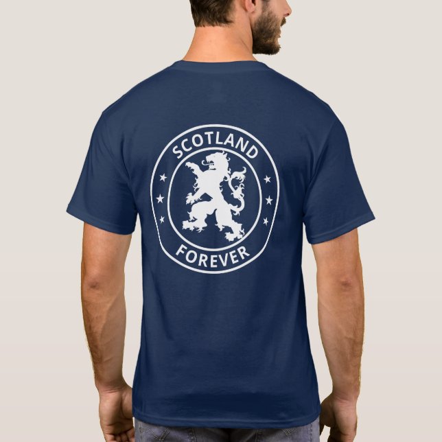 Schottland Forever (Edit) T-Shirt (Rückseite)