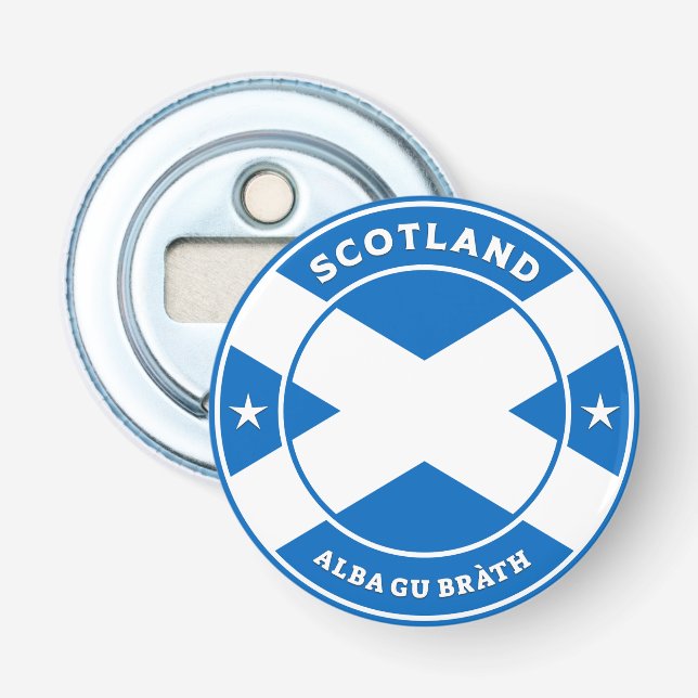 Schottland Forever Flaschenöffner (Vorderseite)