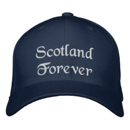 Schottland Forever hat - ein hochwertiges schottis Bestickte Kappe