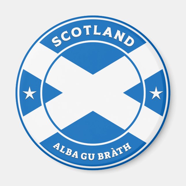 Schottland Forever Magnet (Vorne)