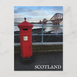 Schottland - Forth Rail Bridge Postkarte