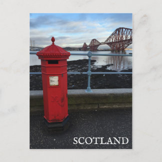 Schottland - Forth Rail Bridge Postkarte