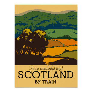 Schottland "Für eine wunderbare Reise!" Poster
