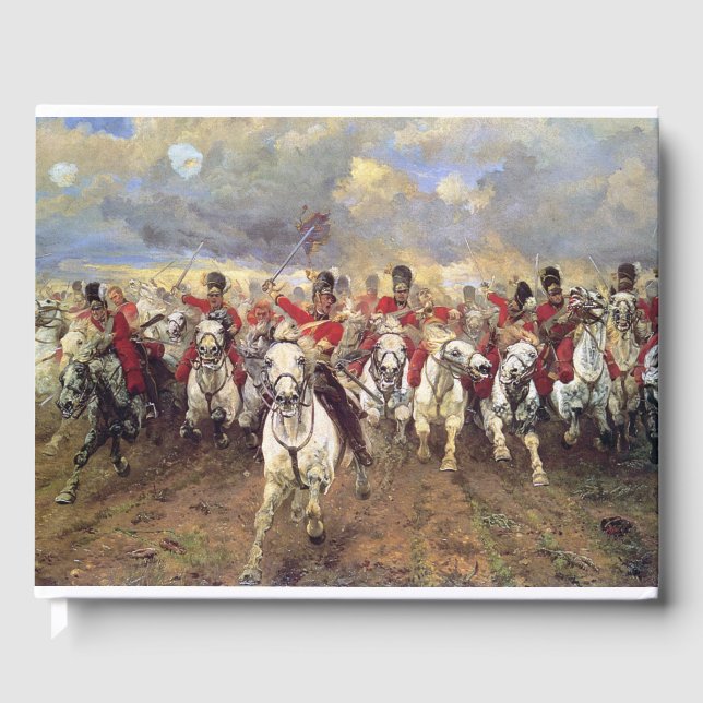 Schottland für immer (Kavalleriebeamte) (Militär) Gästebuch (Vorderseite)