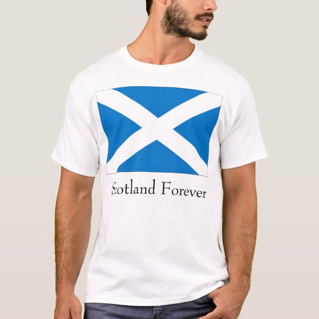 Schottland für immer T-Shirt (Vorderseite)