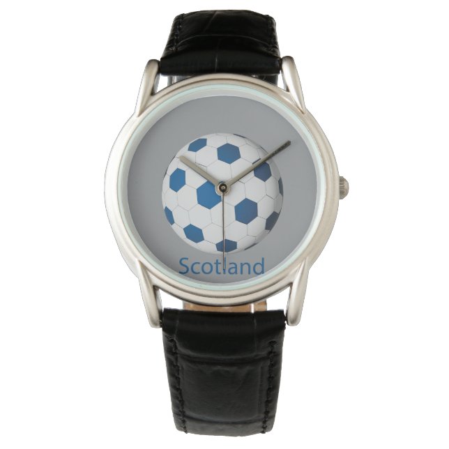 Schottland Fußball Armbanduhr (Vorderseite)