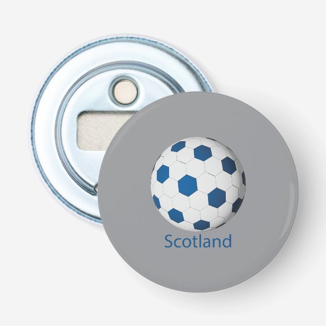 Schottland Fußball Flaschenöffner (Vorderseite)
